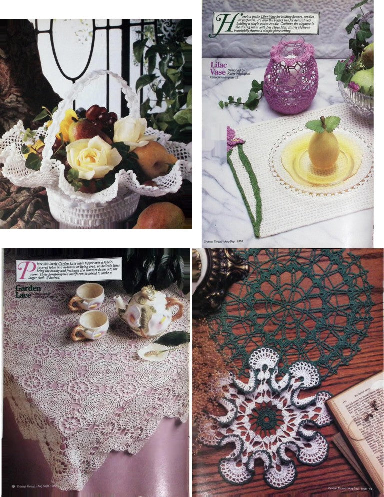 Crochet Thread, Issue Number 6 — August/September 1990