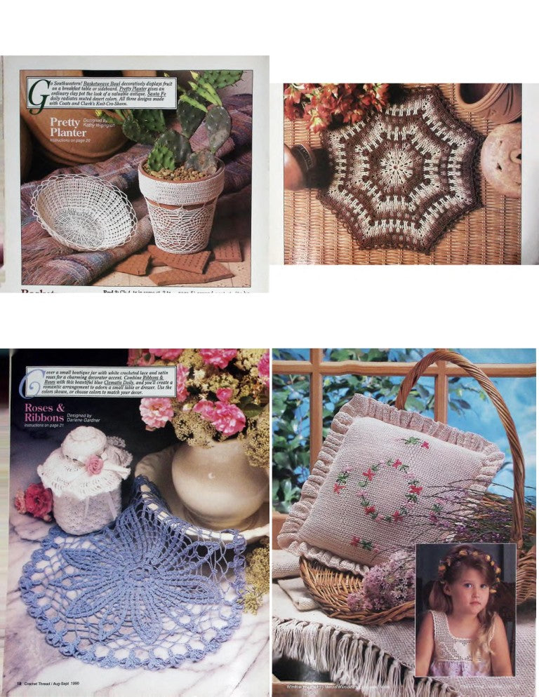 Crochet Thread, Issue Number 6 — August/September 1990