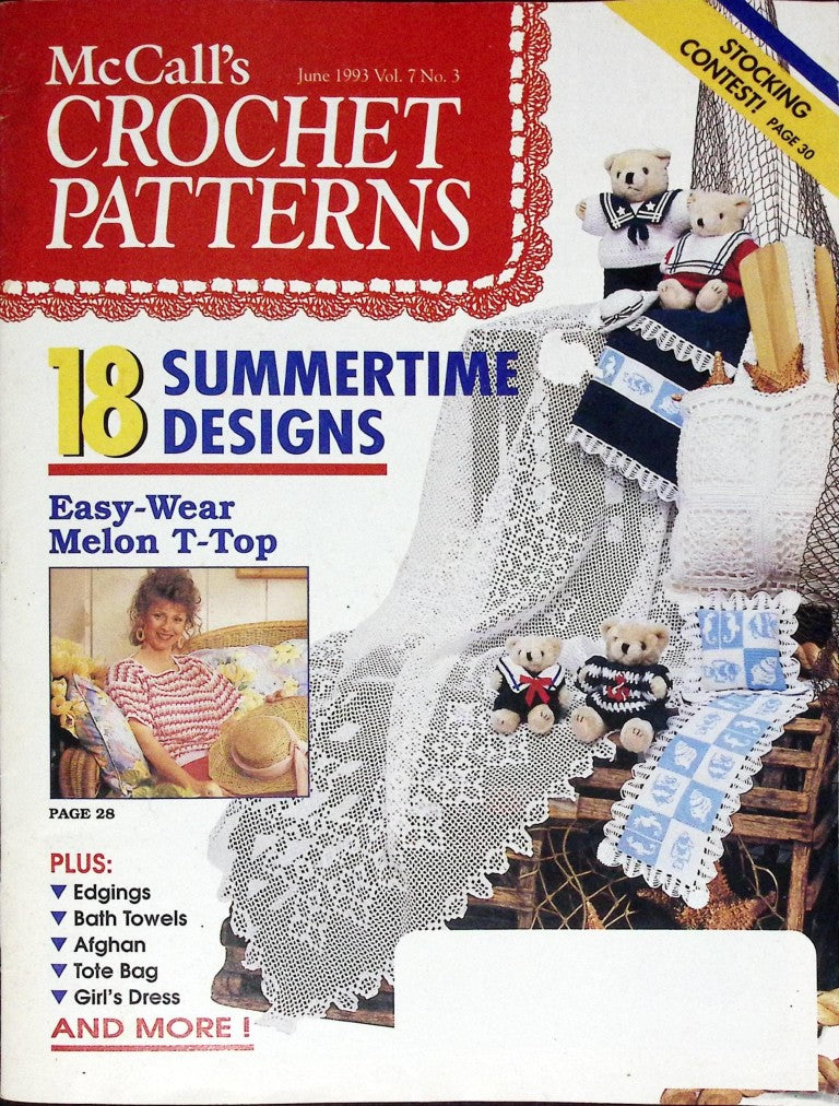 McCall’s Crochet Patterns, Vol. 7 No. 3 — June 1993