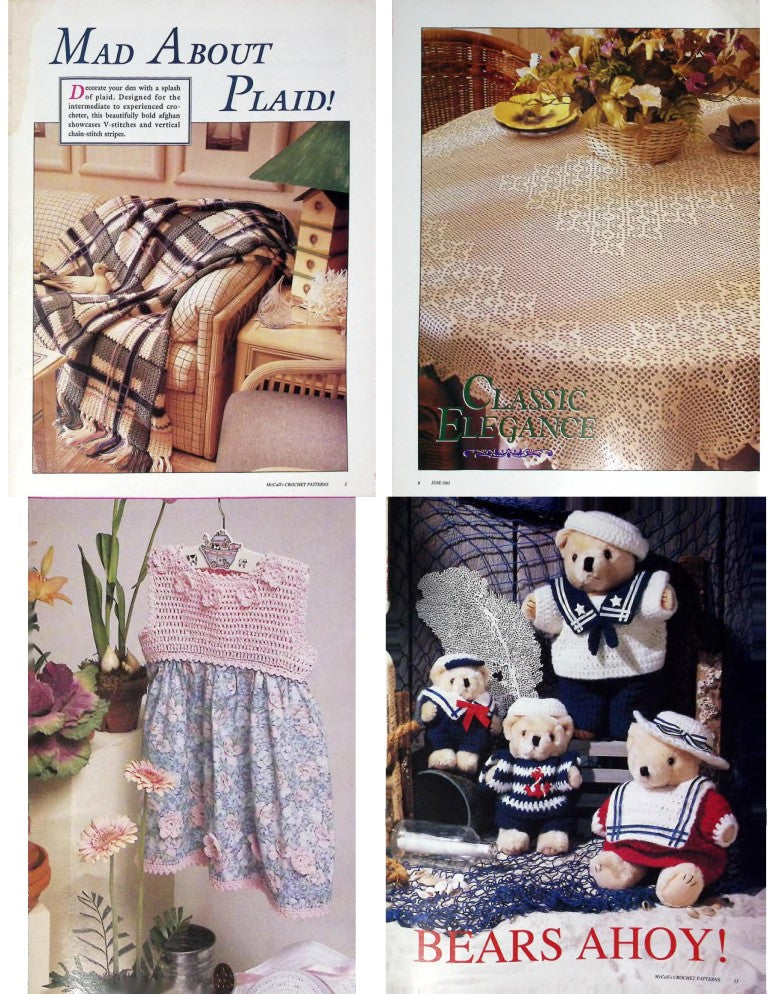 McCall’s Crochet Patterns, Vol. 7 No. 3 — June 1993