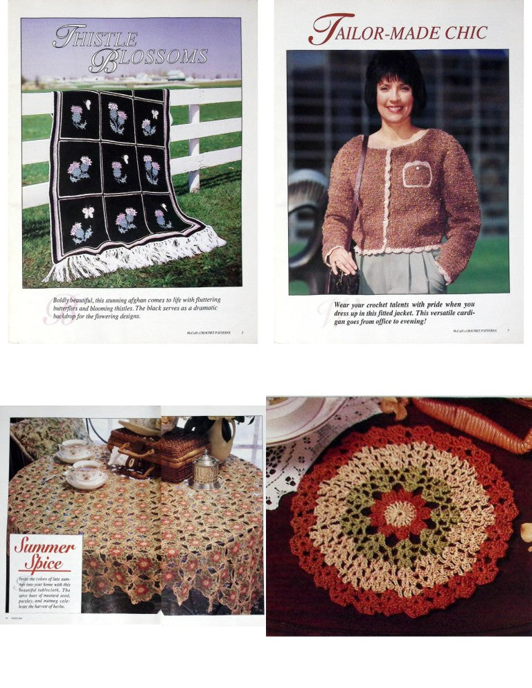 McCall’s Crochet Patterns, Vol. 7 No. 4 — August 1993