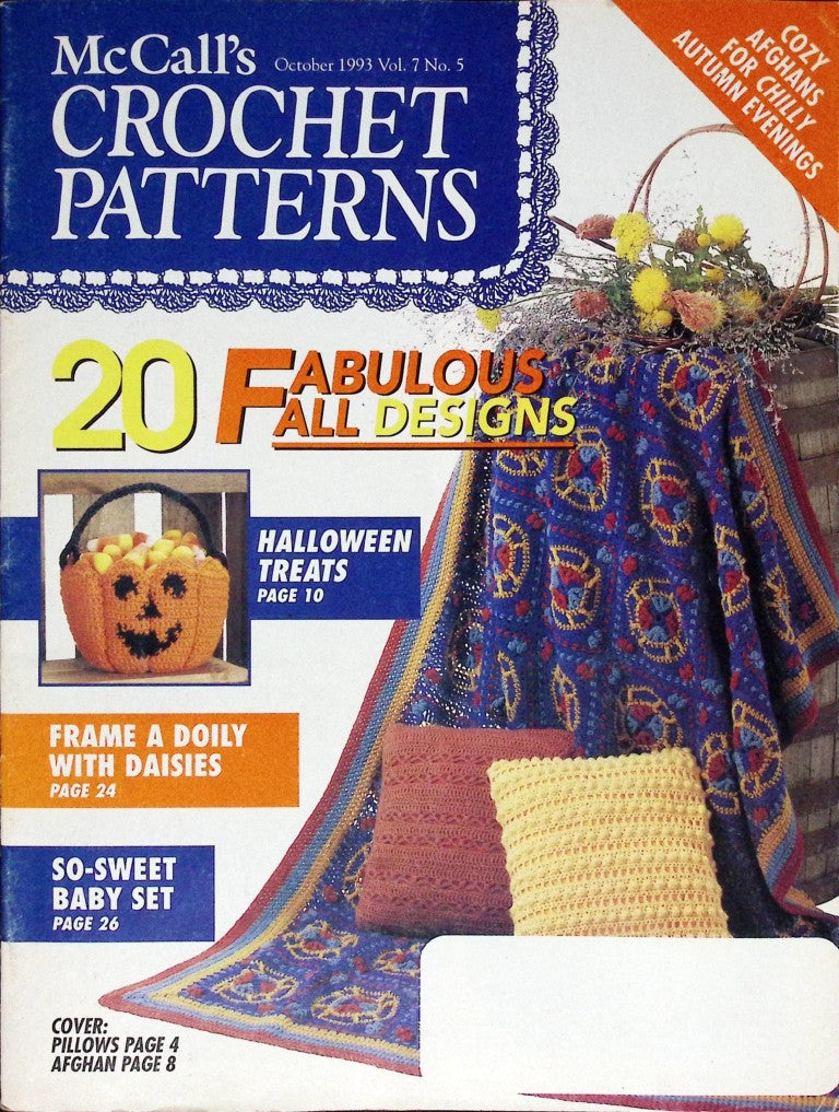McCall’s Crochet Patterns, Vol. 7 No. 5 — October 1993