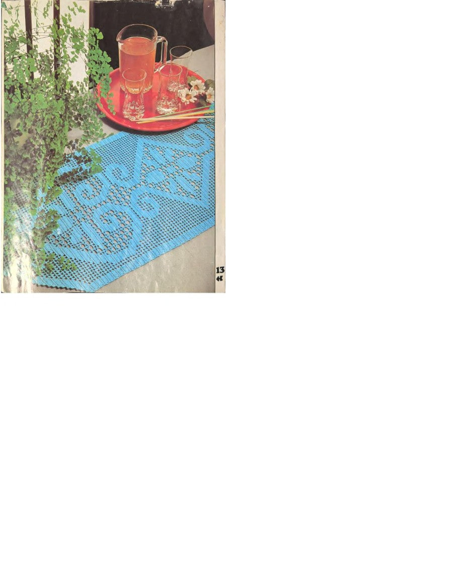 Crochet Monthly Number 70 — Les Éditions de Saxe, 1985