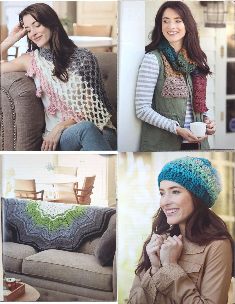 Stripe It Your Way Crochet for Home & Fashion — Leisure Arts 7223, 2018