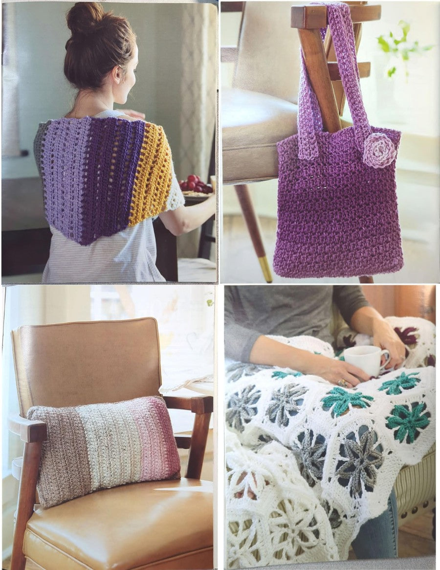 Stripe It Your Way Crochet for Home & Fashion — Leisure Arts 7223, 2018