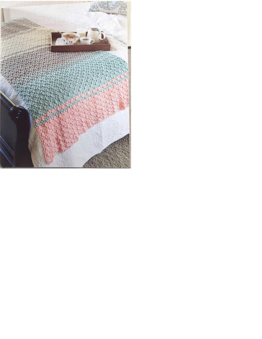Stripe It Your Way Crochet for Home & Fashion — Leisure Arts 7223, 2018