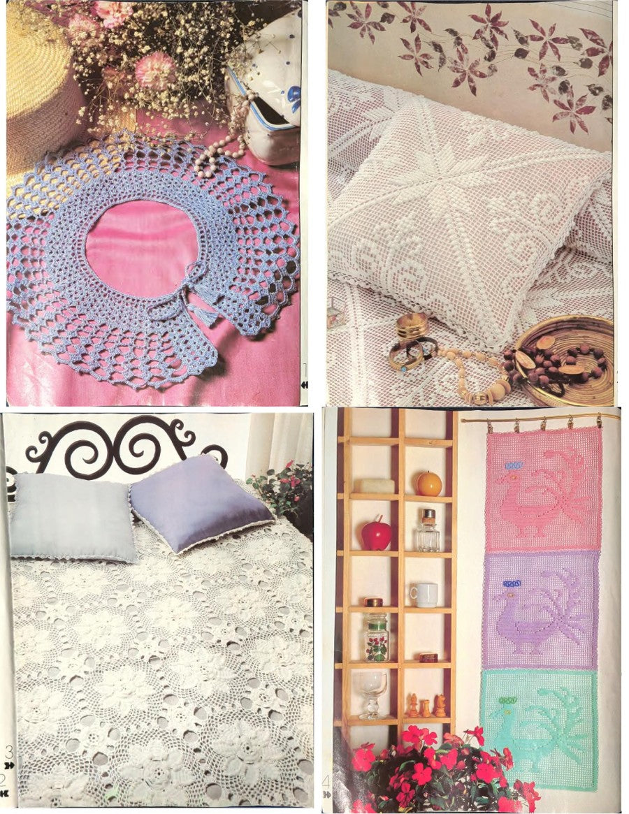 Crochet Monthly Number 72 — Les Éditions de Saxe, 1985