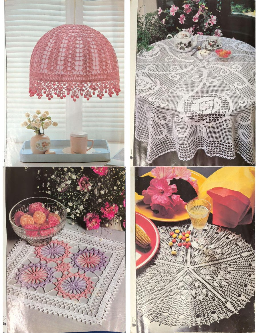 Crochet Monthly Number 72 — Les Éditions de Saxe, 1985