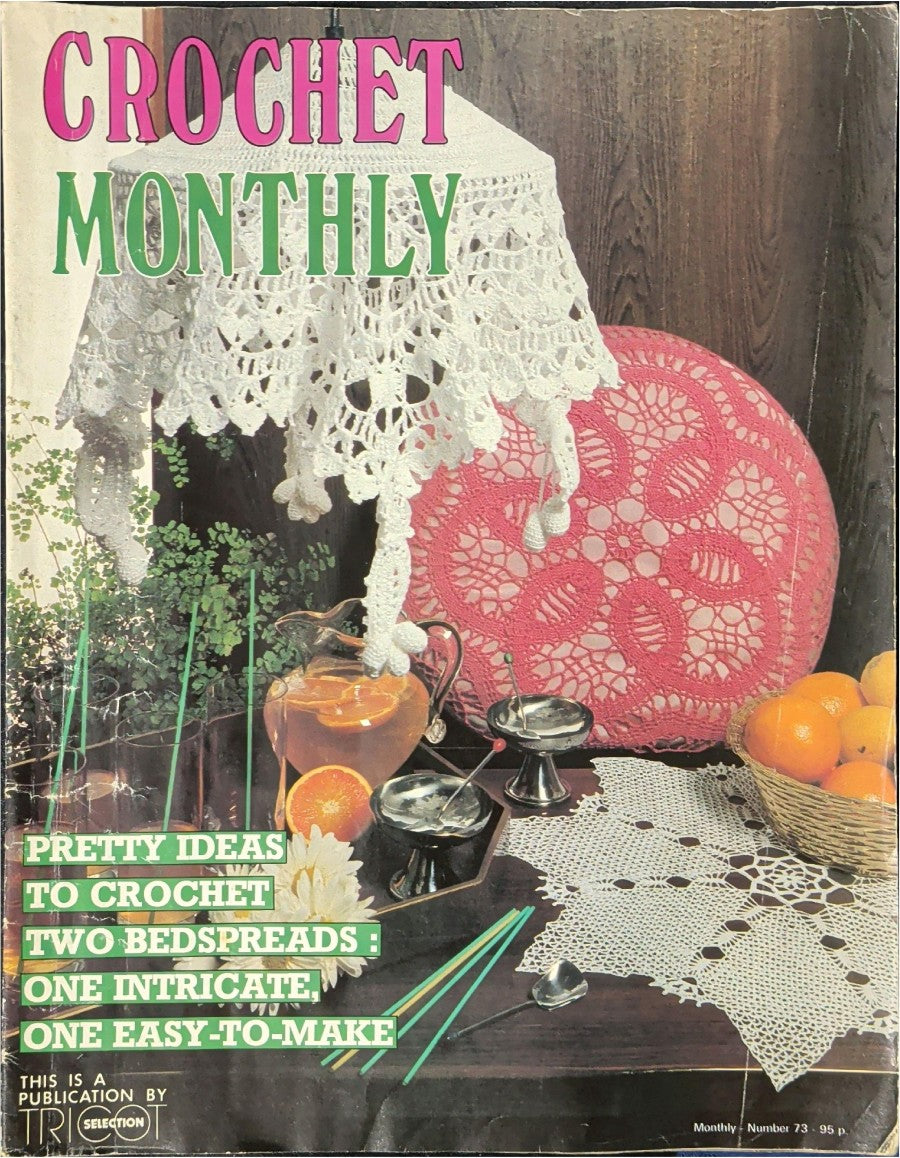 Crochet Monthly Number 73 — Les Éditions de Saxe, 1985