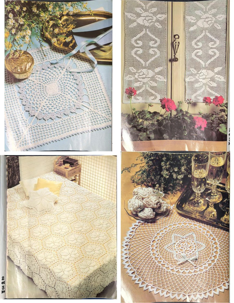 Crochet Monthly Number 73 — Les Éditions de Saxe, 1985