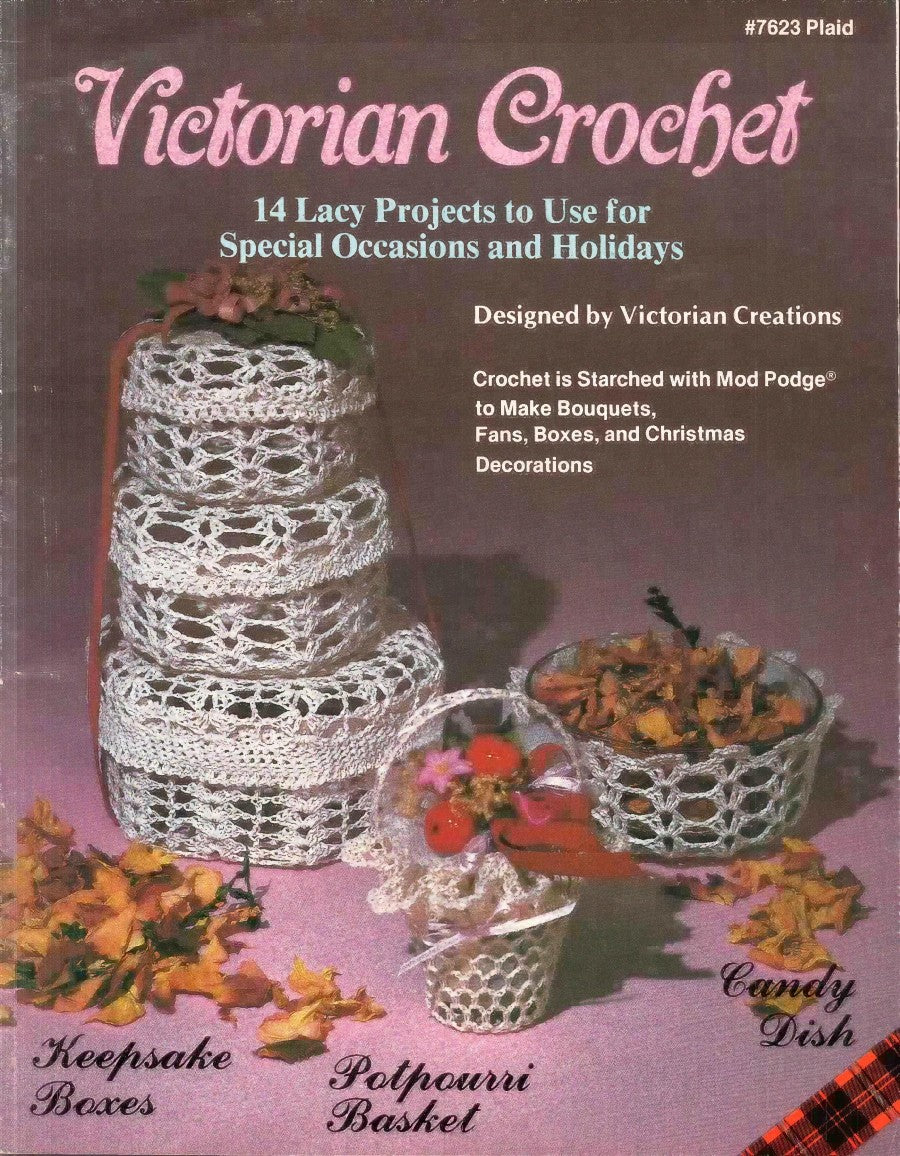 Victorian Crochet — Plaid #7623, 1983