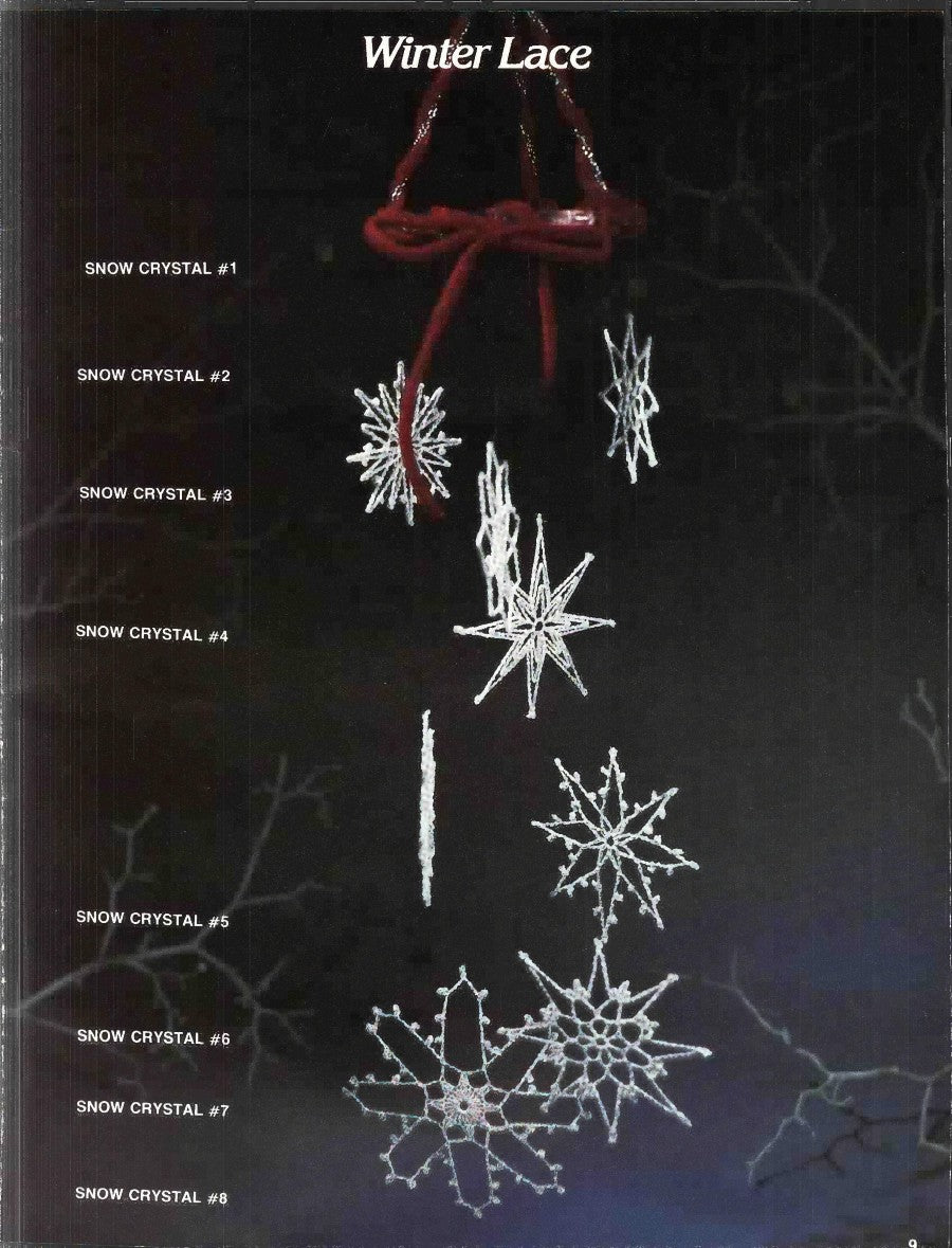 Victorian Christmas Crochet — Plaid #7685, 1983
