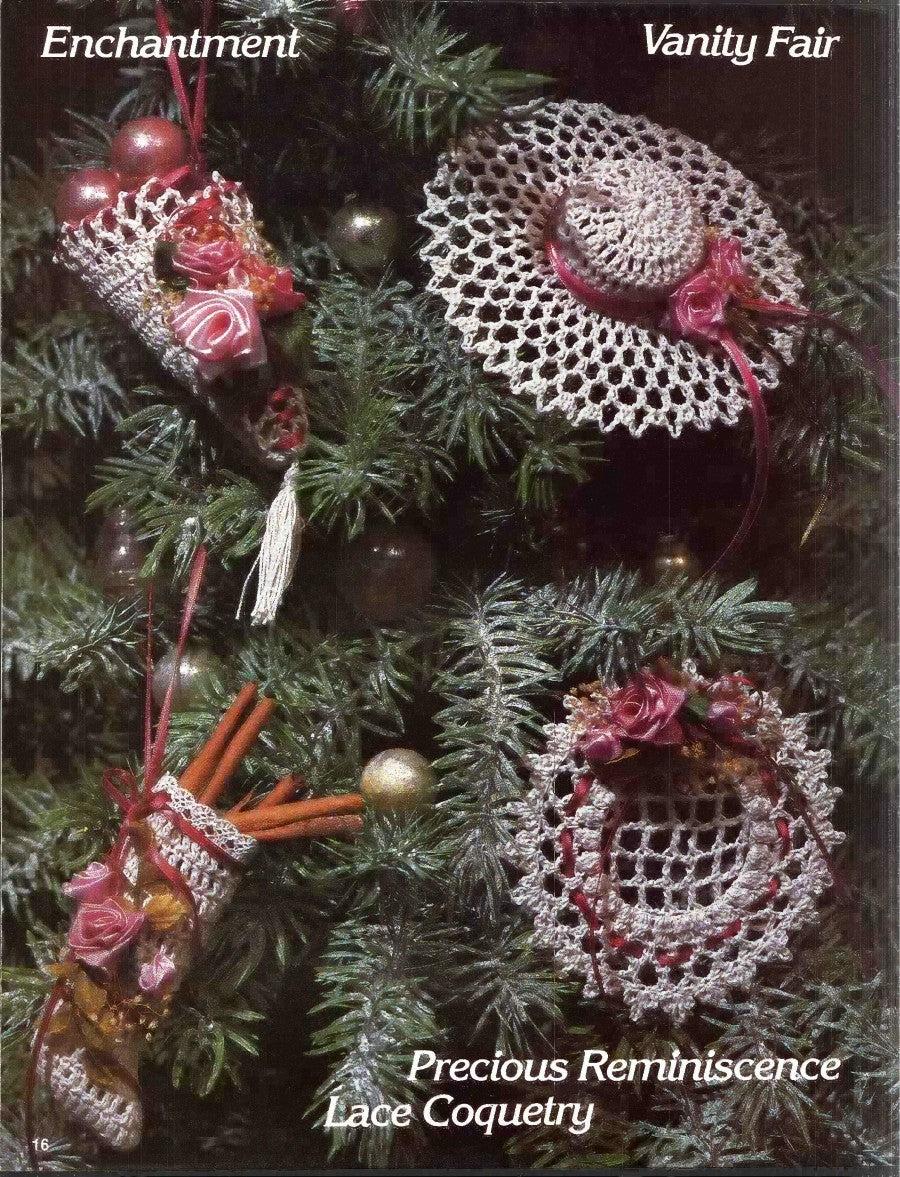 Victorian Christmas Crochet — Plaid #7685, 1983