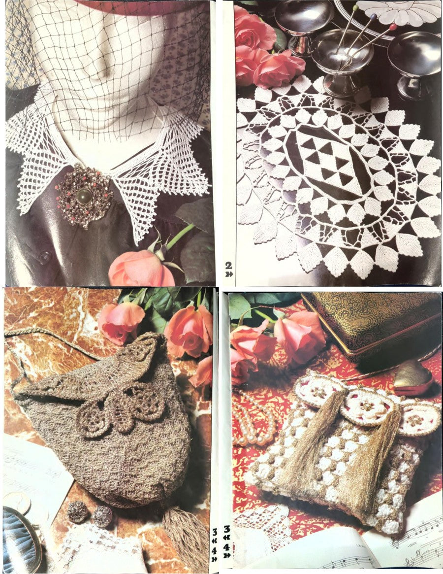 Crochet Monthly Number 76 — Les Éditions de Saxe, 1985