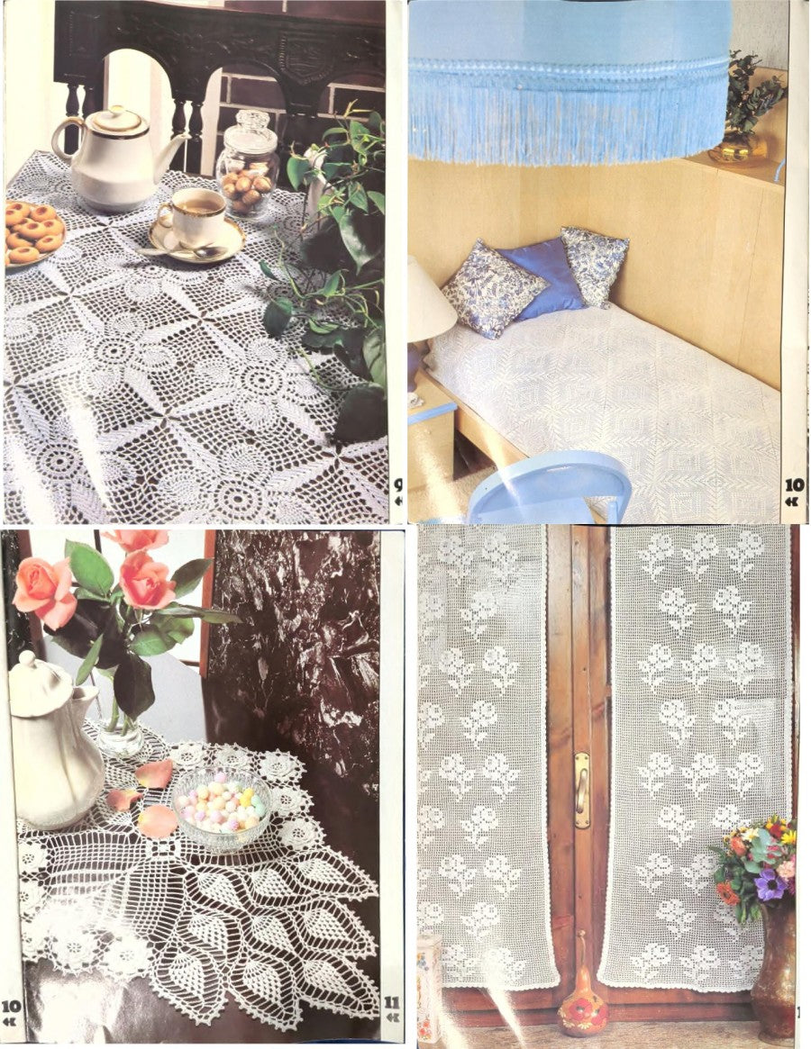 Crochet Monthly Number 76 — Les Éditions de Saxe, 1985