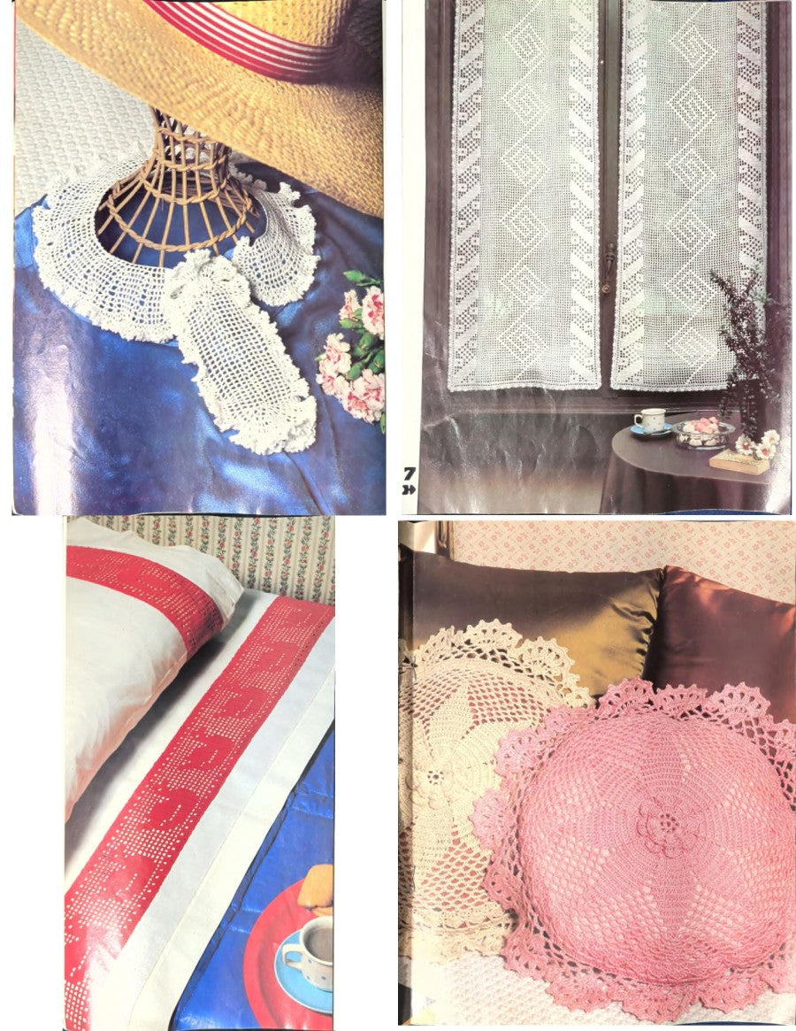 Crochet Monthly Number 77 — Les Éditions de Saxe, 1986