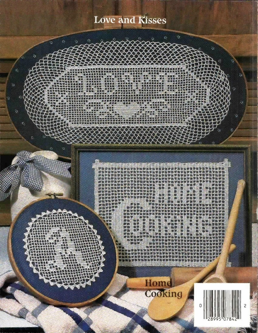 Say It With Filet Crochet #7842 (1984)