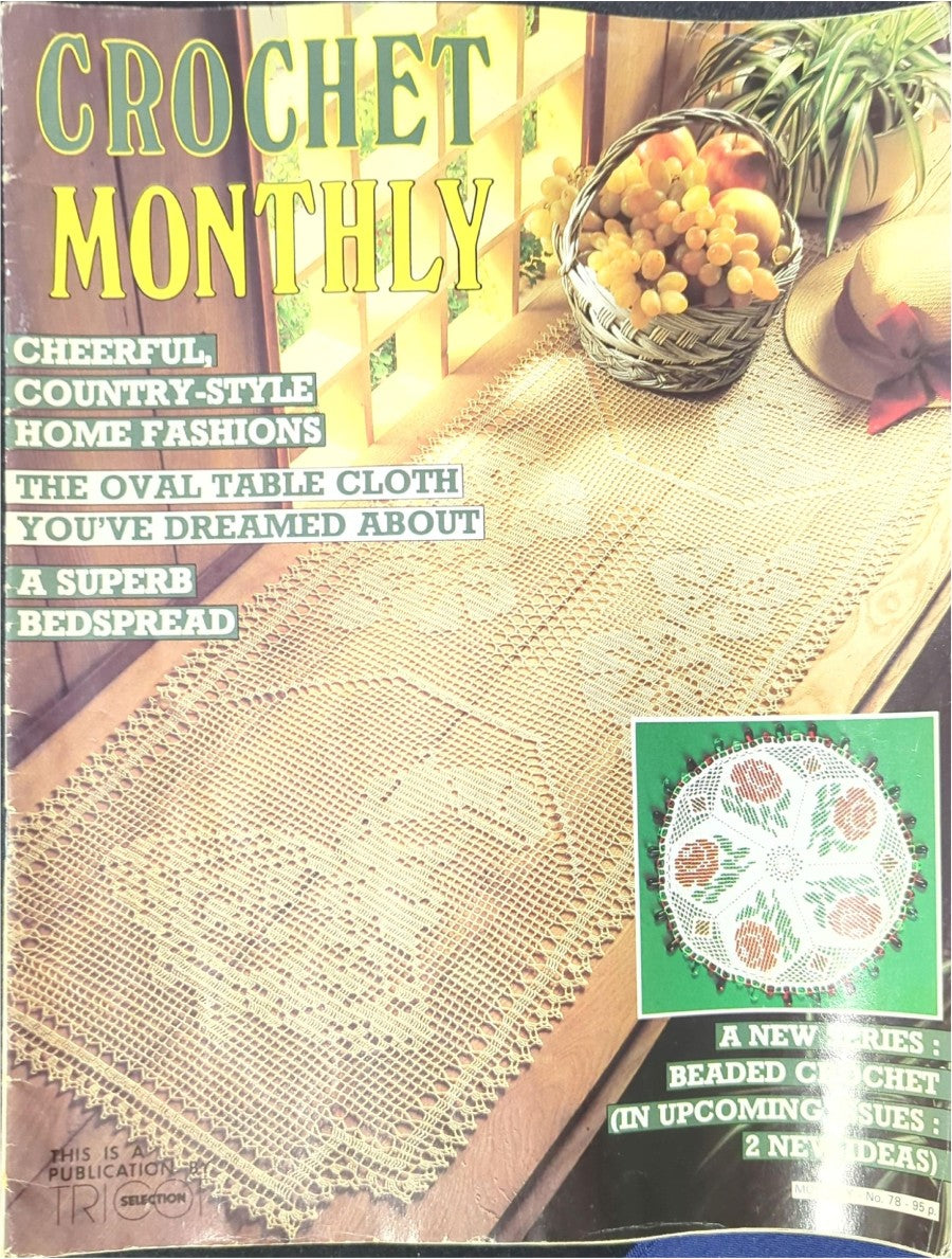 Crochet Monthly Number 78 — Les Éditions de Saxe, 1986