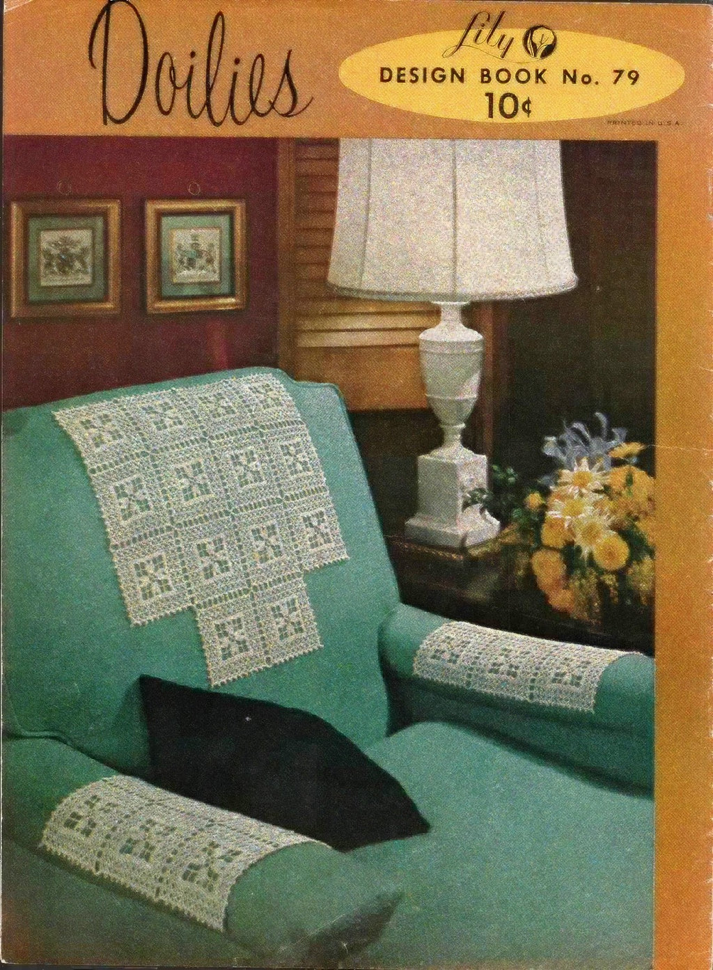 Doilies Design Book No. 79, Lily Mills, 1956