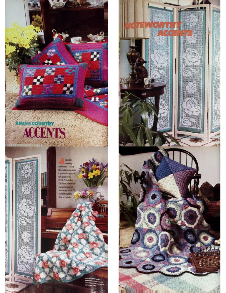 McCall’s Country Crochet, Volume 7 — June 1988