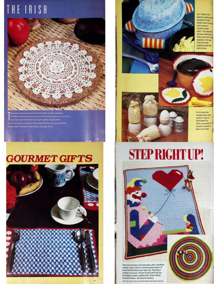 McCall’s Country Crochet, Volume 7 — June 1988