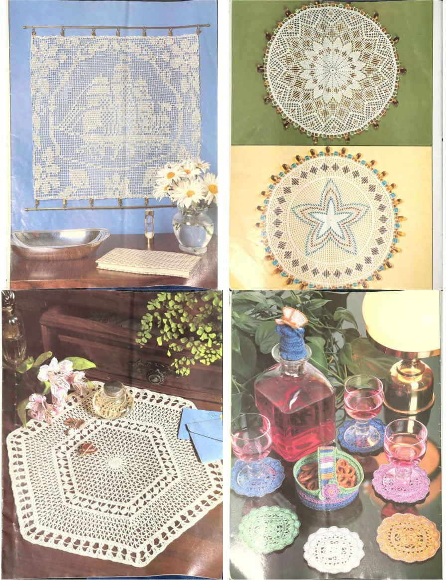Crochet Monthly Number 82 — Les Éditions de Saxe, 1986