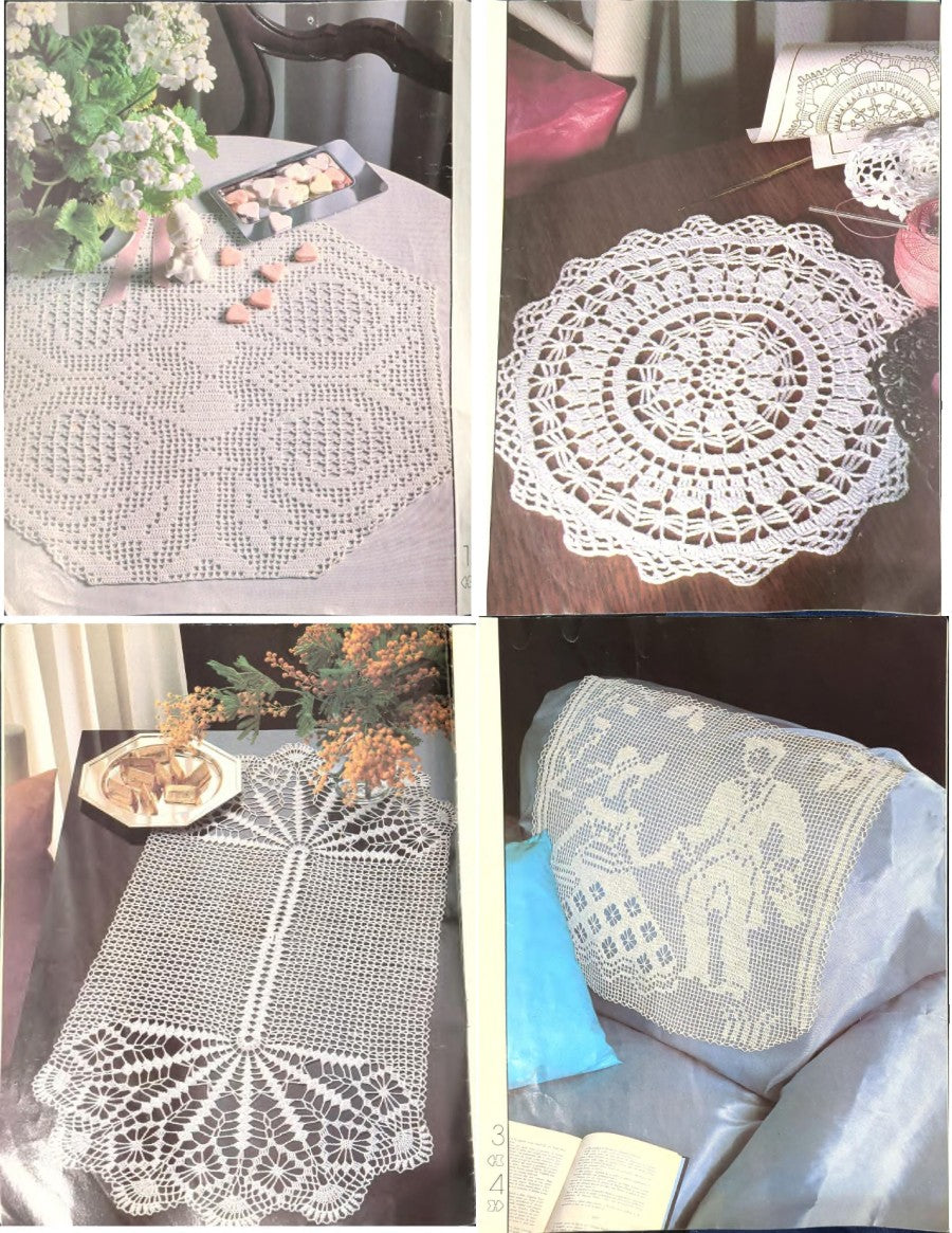 Crochet Monthly Number 83 — Les Éditions de Saxe, 1986