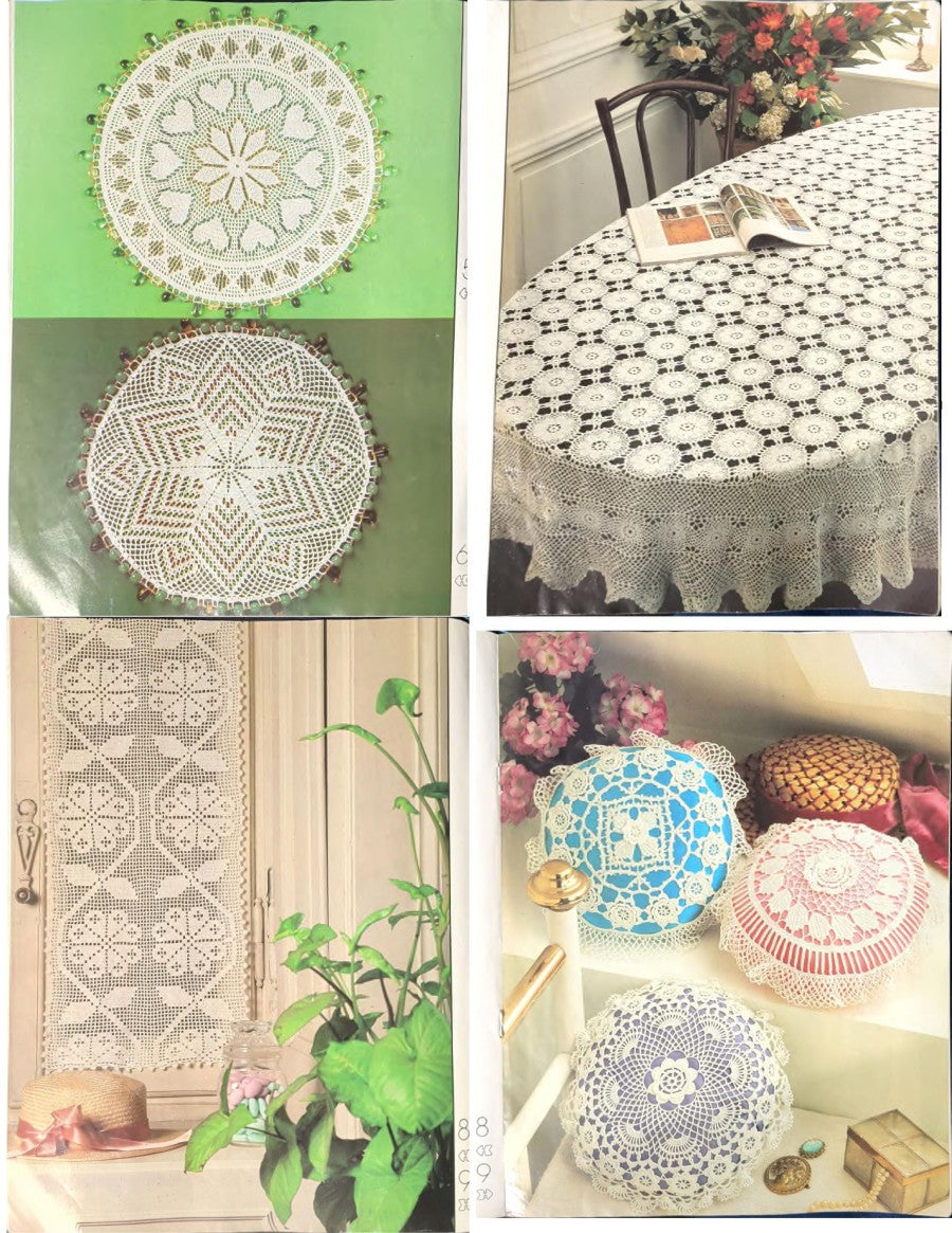 Crochet Monthly Number 83 — Les Éditions de Saxe, 1986