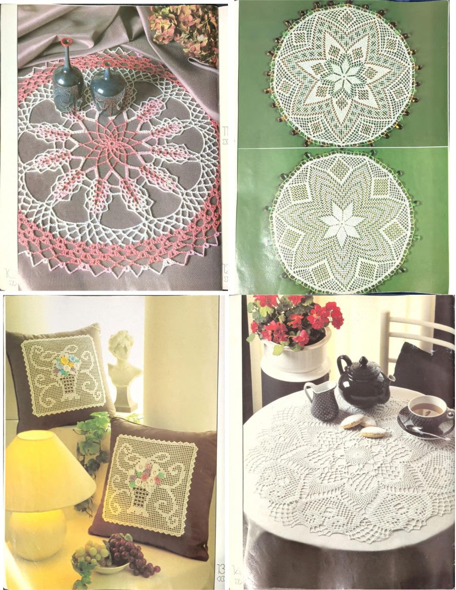 Crochet Monthly Number 84 — Les Éditions de Saxe, 1986