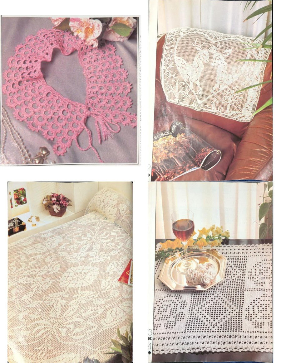 Crochet Monthly Number 86 — Les Éditions de Saxe, 1986