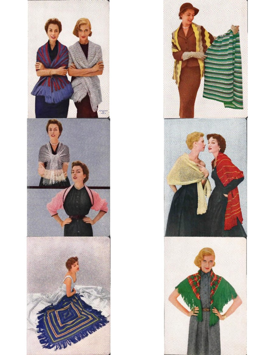 Stoles and Shawls, Star Stole and Shawls Book No. 86, 1951