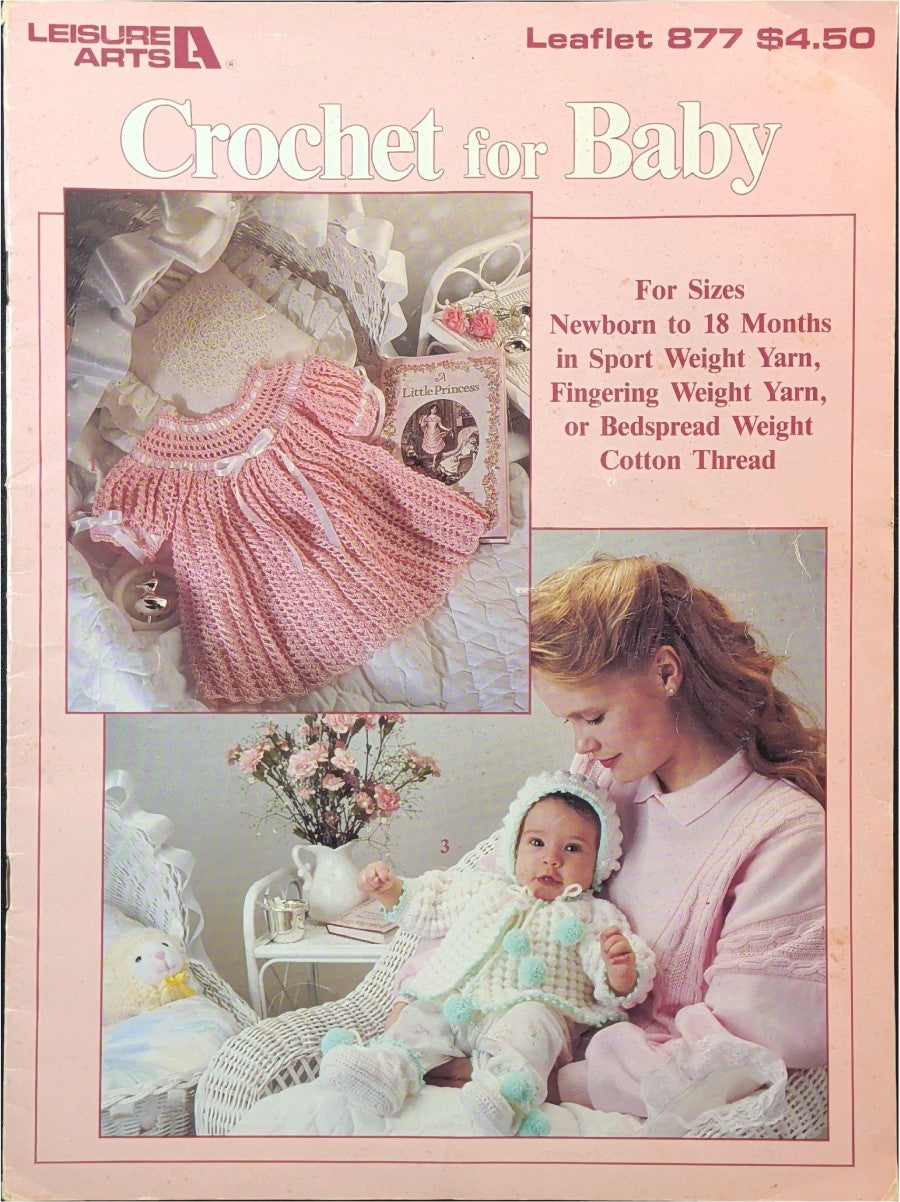 Crochet for Baby — Leisure Arts 877, 1990