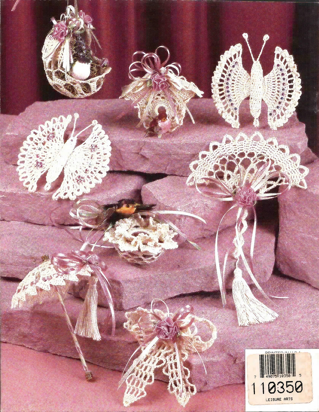 Crochet Springtime Ornaments, Annie’s Attic 879816, 1996