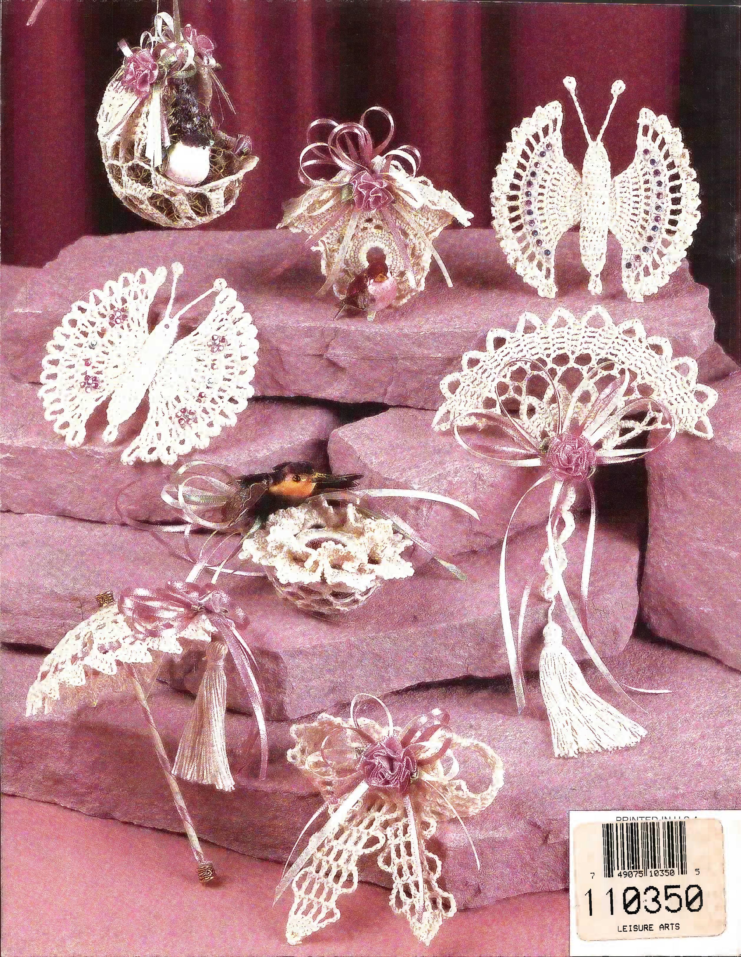 Crochet Springtime Ornaments, Annie’s Attic 879816, 1996