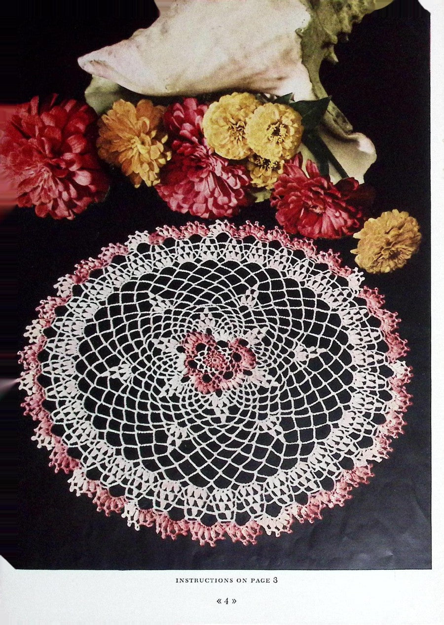 Doilies–Doilies–Doilies — American Thread Star Doily Book No. 87, 1951