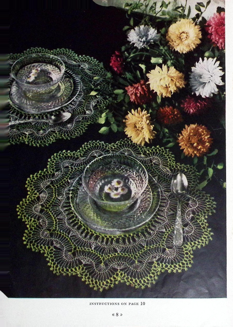Doilies–Doilies–Doilies — American Thread Star Doily Book No. 87, 1951
