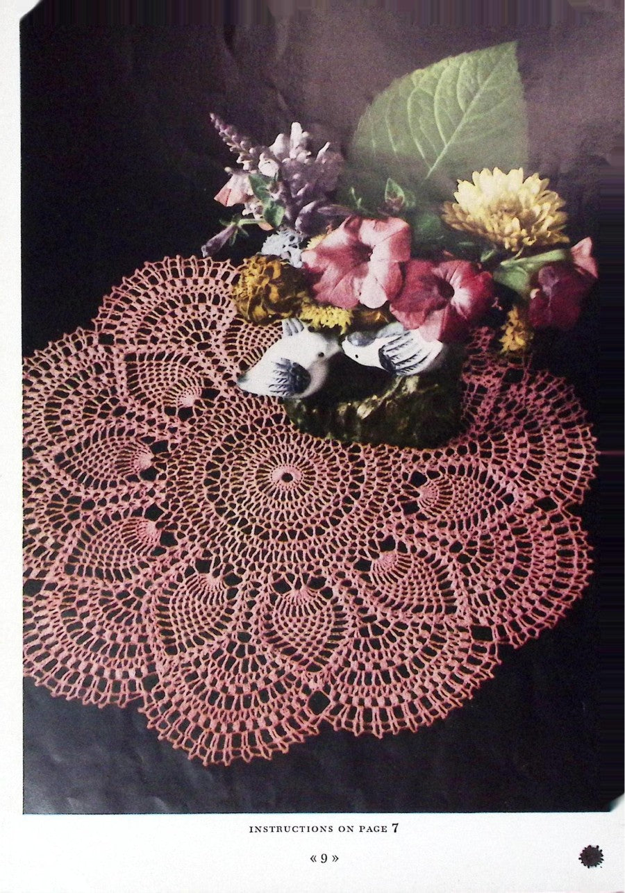 Doilies–Doilies–Doilies — American Thread Star Doily Book No. 87, 1951