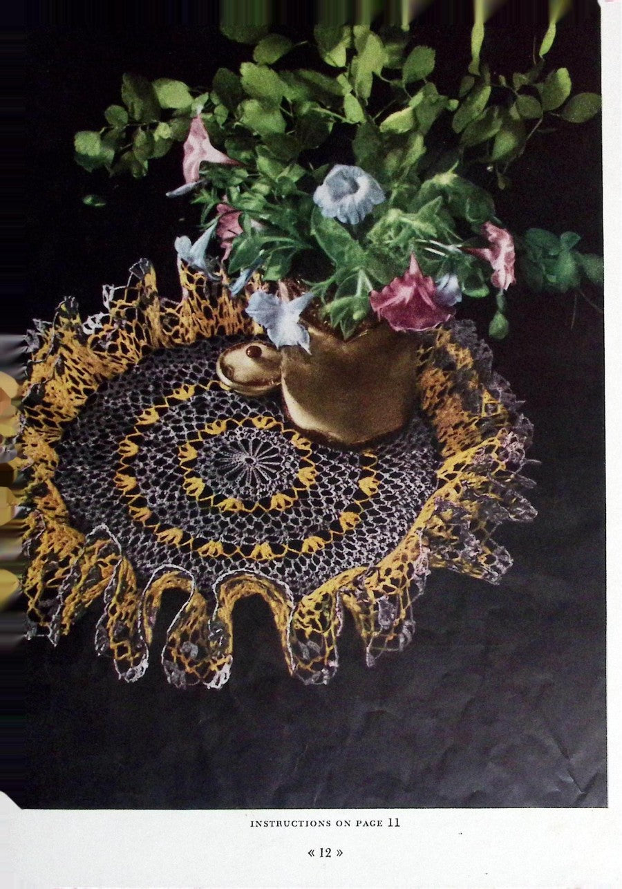 Doilies–Doilies–Doilies — American Thread Star Doily Book No. 87, 1951