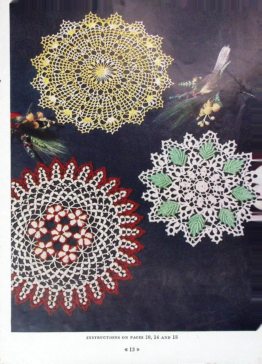 Doilies–Doilies–Doilies — American Thread Star Doily Book No. 87, 1951