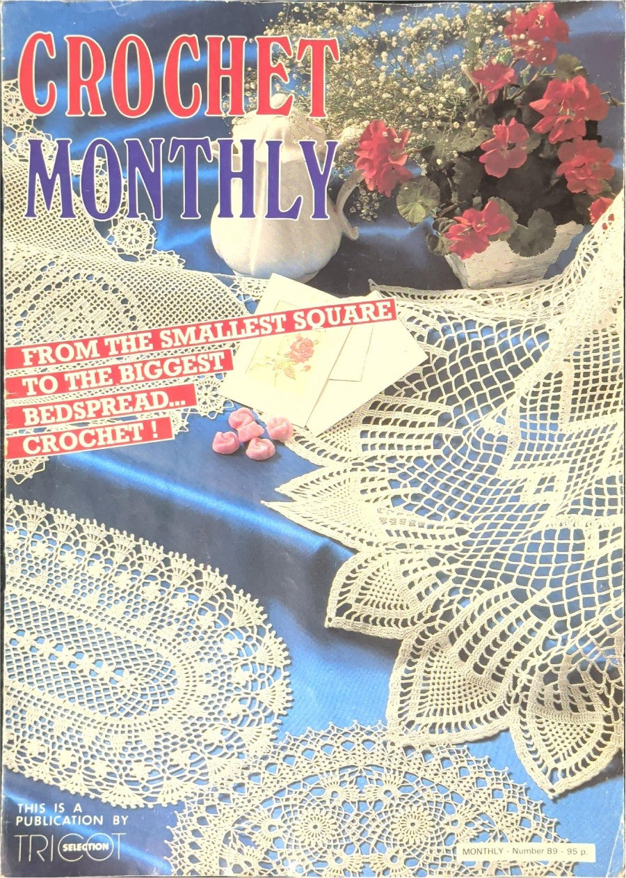 Crochet Monthly Number 89 — Les Éditions de Saxe, 1986