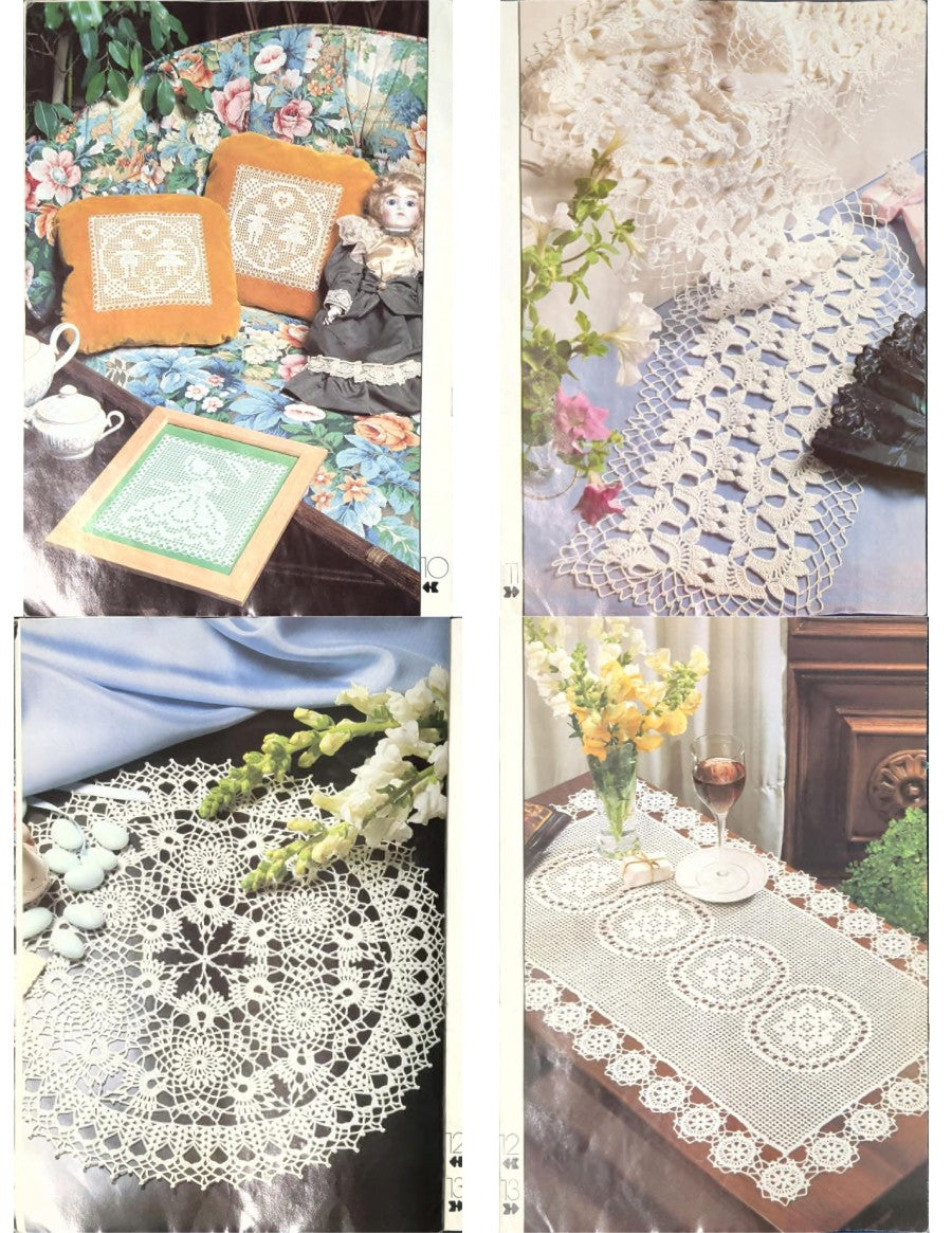 Crochet Monthly Number 89 — Les Éditions de Saxe, 1986