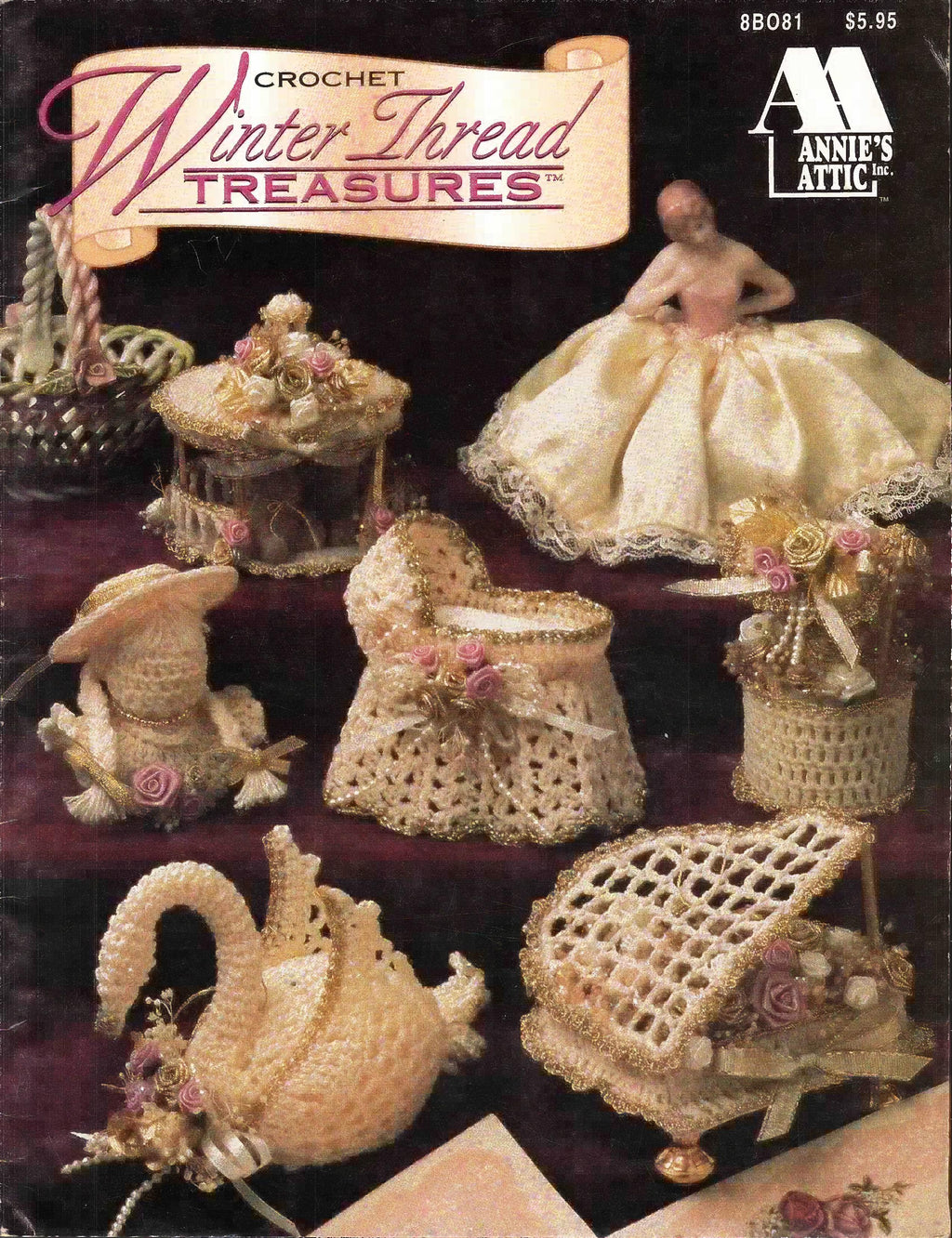 Crochet Winter Thread Treasures, Annie’s Attic 8B081, circa 1997