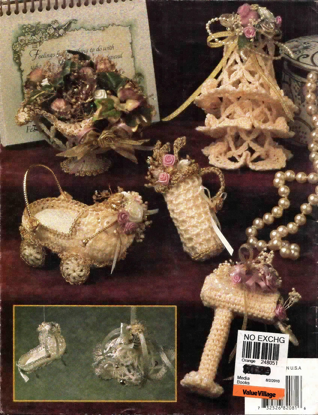 Crochet Winter Thread Treasures, Annie’s Attic 8B081, circa 1997