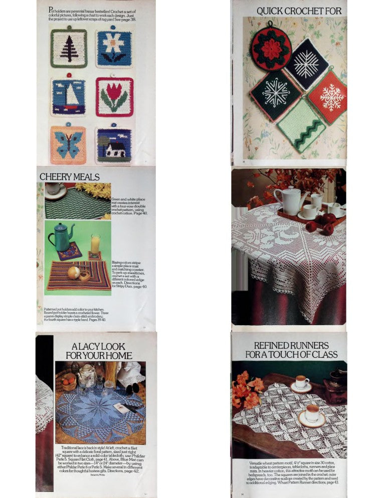 McCall’s Country Crochet, Volume 8 — 1983