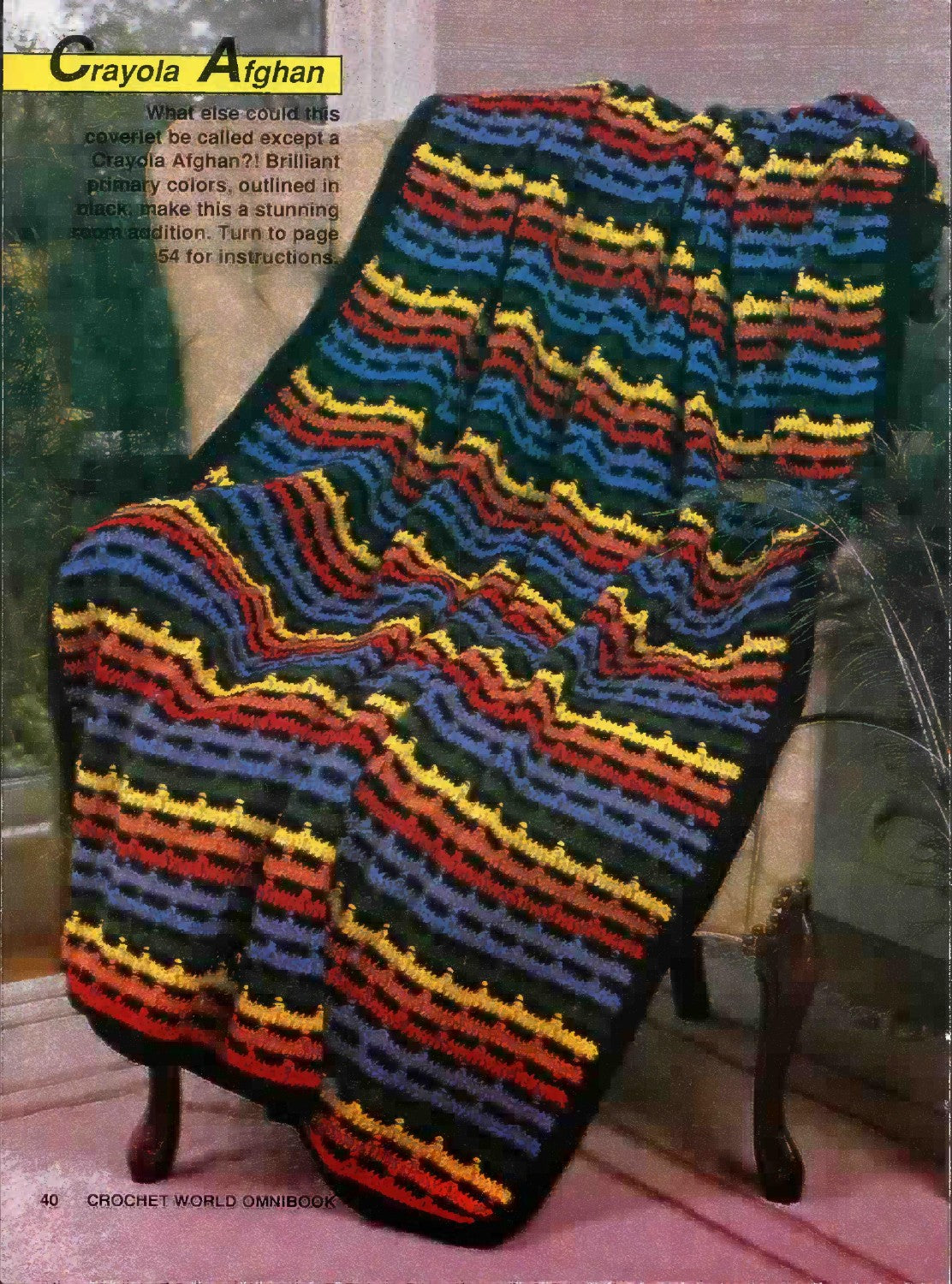 Crochet World Omnibook, Spring 1988 (Volume 9, Number 4)