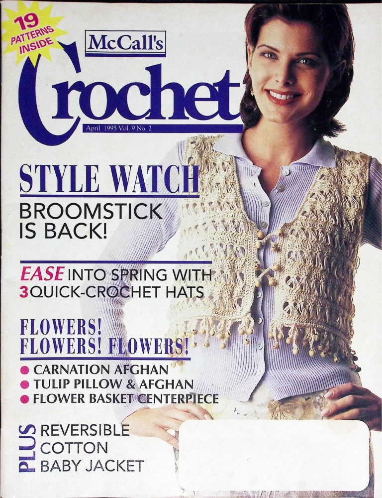 McCall’s Crochet, Vol. 9 No. 2 — April 1995