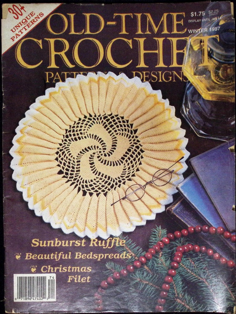 Old-Time Crochet, Winter 1987 — Vol. 9 No. 3