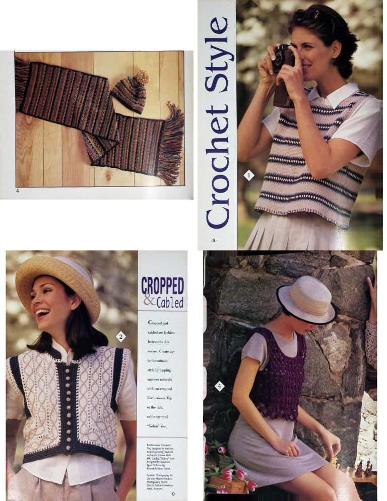 McCall’s Crochet, Vol. 9 No. 4 — August 1995