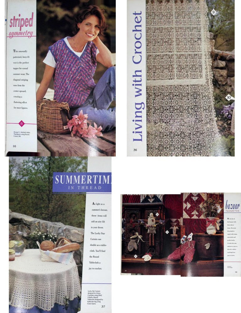McCall’s Crochet, Vol. 9 No. 4 — August 1995