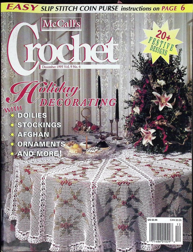 McCall’s Crochet, Vol. 9 No. 6 — December 1995